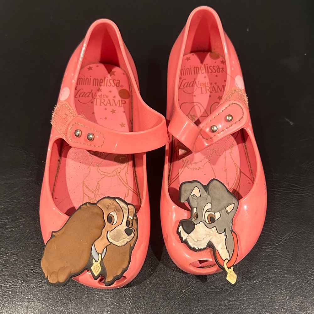 Mini Melissa Pink Lady and the Tramp Dress Shoes